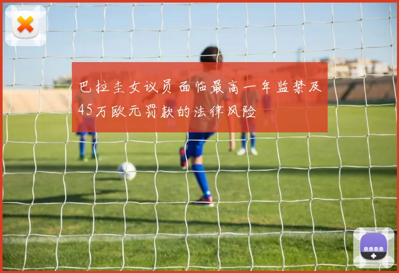 巴拉圭女议员面临最高一年监禁及45万欧元罚款的法律风险